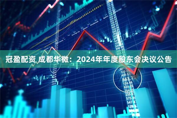 冠盈配资 成都华微：2024年年度股东会决议公告